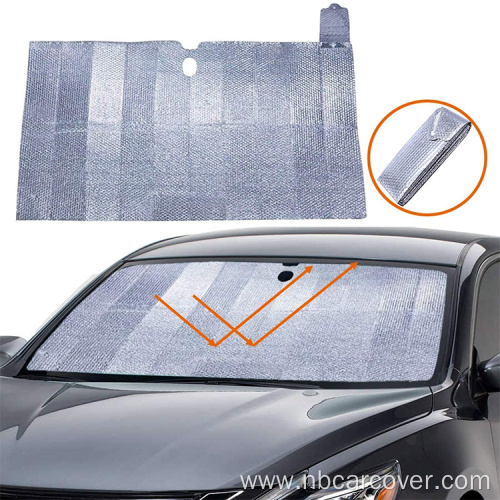 Universal Fit Foldable Car Front Window Sun Shade